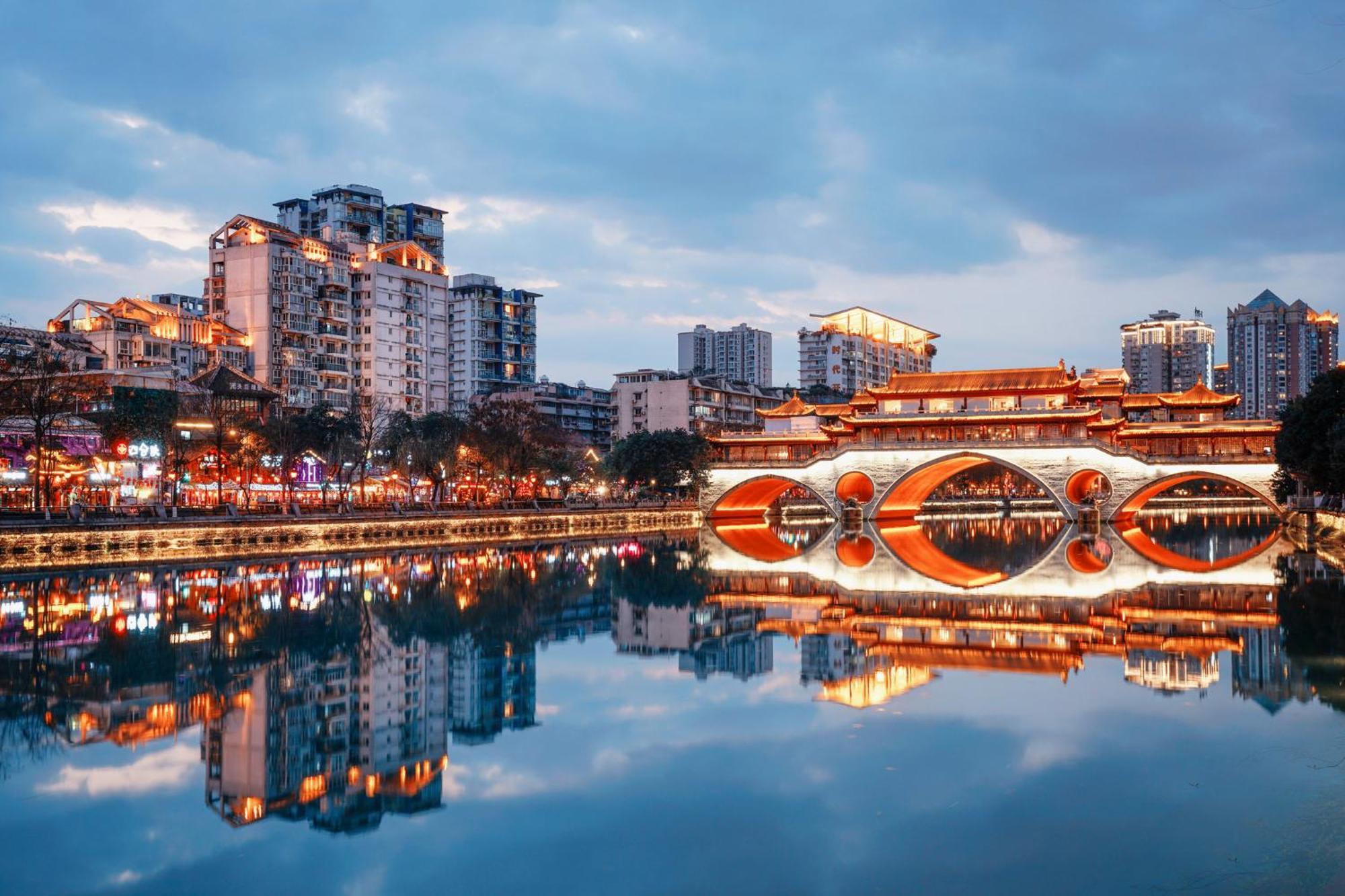 Holiday Inn Chengdu Qinhuang By Ihg Eksteriør billede