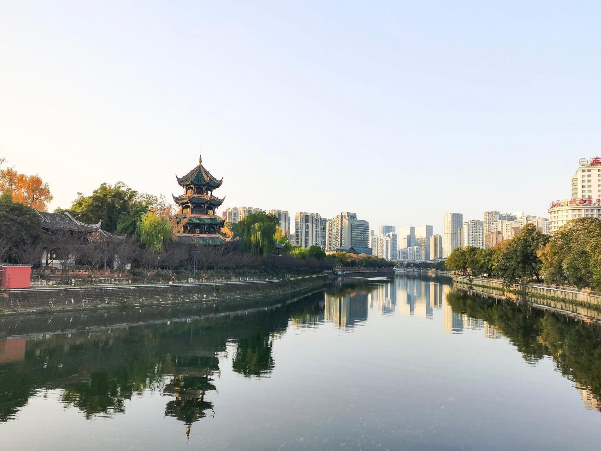 Holiday Inn Chengdu Qinhuang By Ihg Eksteriør billede